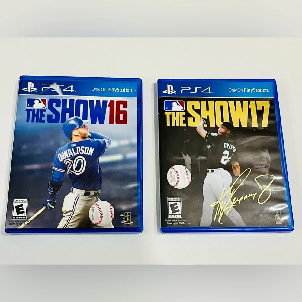 PS4 MLB: The Show 16 & 17